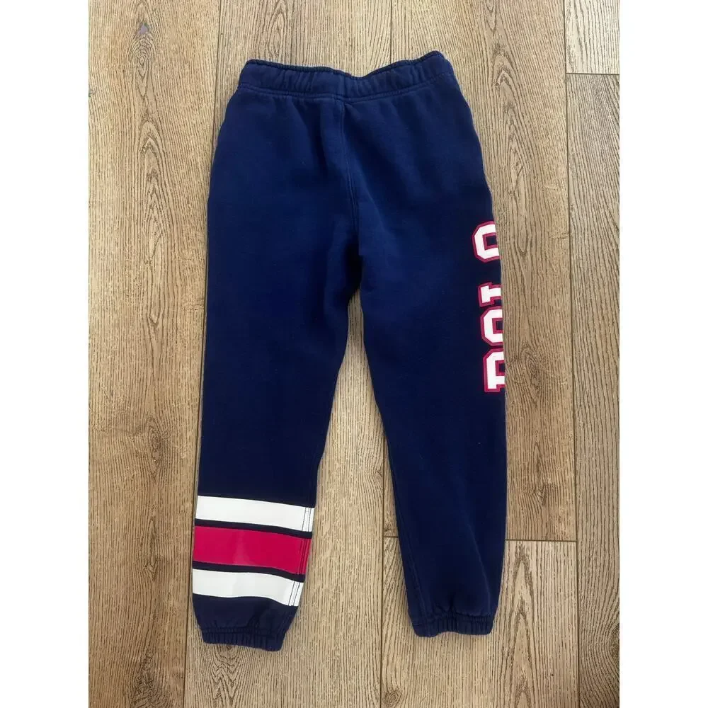 Ralph Lauren Kids Navy Logo Joggers Size 6/7